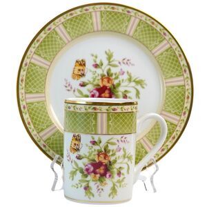 Royal Albert Old Country Rose Seasons of Color Spring Salad Plate Mug Japan 2001